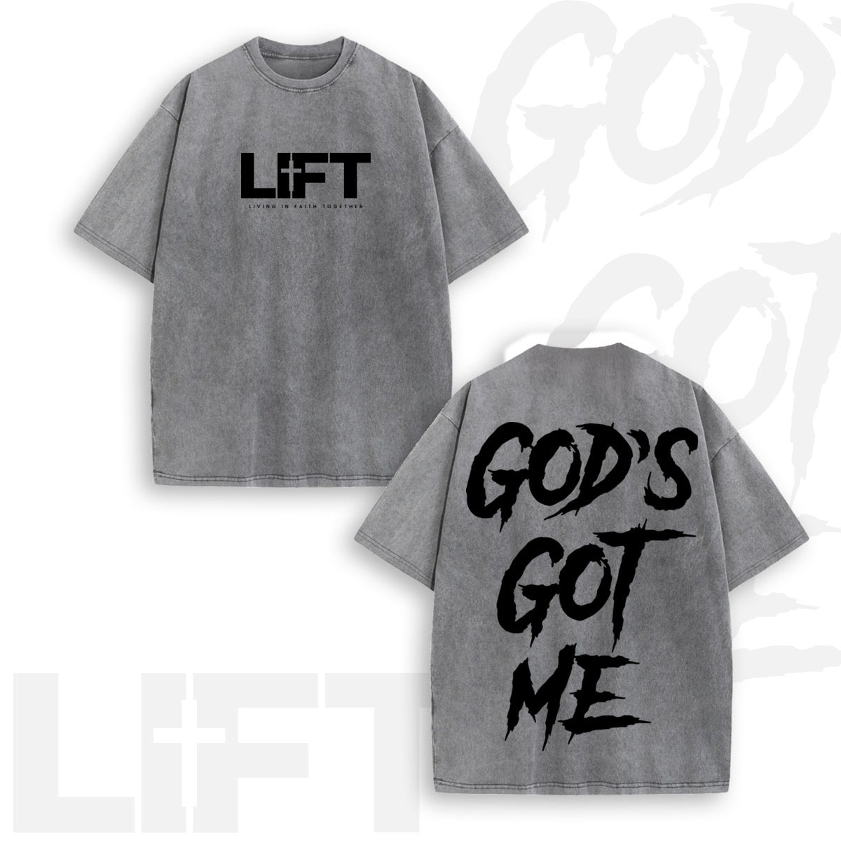 Grey Oversized T-Shirt